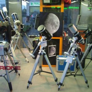 La shoowroom della Sezione Astronomia Fermarket.